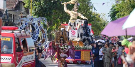 Semarak Karnaval Pembangunan Kabupaten Klaten 2024, 44 Kontingen Adu Kreatif Tampilkan Potensi