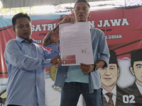 Fajar Mundur dari PDI P, Deklarasikan Relawan Ksatria Angin Jawa Dukung Prabowo-Gibran